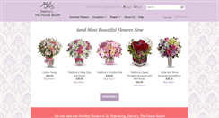 Desktop Screenshot of delmastheflowerbooth.com